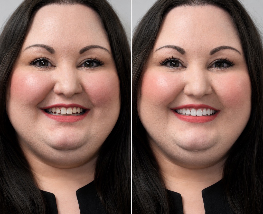 Michigan patient case showing hybrid InstaVeneers smile results